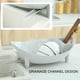 thumbnail image 5 of Almacenamiento y organización de cocina, organizadores y almacenamiento de armarios, escurridor con escurridor, escurridores para encimera de cocina con caño para fregadero, coladores con escurridor d, 5 of 9