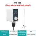 thumbnail image 2 of Electric Stirrer Laboratory Digital Display Overhead Stirrer Mixer Lab Equipment 20L 1500rpm, 2 of 4