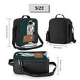 thumbnail image 2 of Bingfone Astronaut Traveler With Suitcase Reusable Insulated Lunch Bag Cooler For Work School Picnic Or Travel, 2 of 7