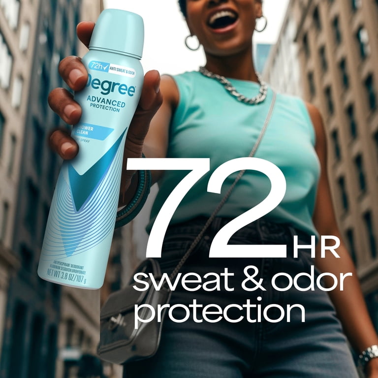 Degree Advanced Antiperspirant Deodorant Dry Spray Shower Clean, 3.8 oz photo 8