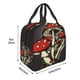 thumbnail image 3 of Easygdp Red Mushrooms Bolsa Térmica Premium - Tela Oxford Impermeable, Gran Capacidad, Bolsillo Frontal, Unisex para Trabajo, Escuela, Actividades al Aire Libre y Picnics, 3 of 8