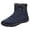 Blue, variant on EKVAHL Snow Boots for Women Winter Waterproof Warm Zip Ankle Boots Water Resistant Snow Winter Boots,Plush Lined Cold Weather Slip On Flat Boots
