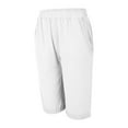 thumbnail image 5 of Audhol Summer Shorts for Women, Women's Casual Loose Pocket Cotton Elastic Casual Pants Pants Comfy Shorts for Women White L, 5 of 9