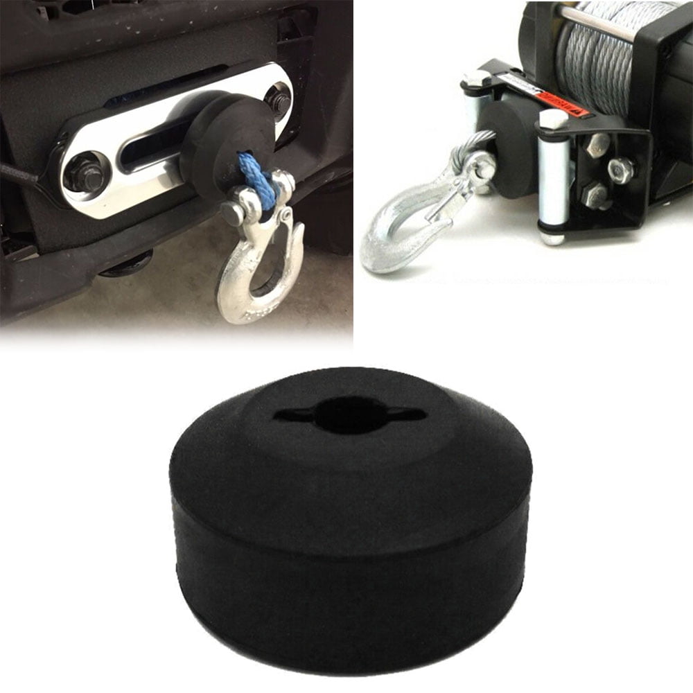 ATV UTV Electric Winch Fairlead Cable Hook Stop Buffer Stopper Line