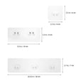 thumbnail image 2 of unbranded 15Ud Transparentes Adhesivos Para Colgar En Pared Organizadores De Y Cocina, 2 of 8