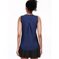thumbnail image 2 of NELEUS Womens Workout Tank Tops UPF50+ Loose Fit High Neck for Athletic Yoga Casual Tops,Navy Blue,US Size M, 2 of 6