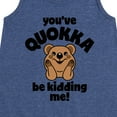 thumbnail image 3 of Instant Message - Youve Quokka Be Kidding Me - Toddler & Youth Girls A-line Dress, 3 of 6