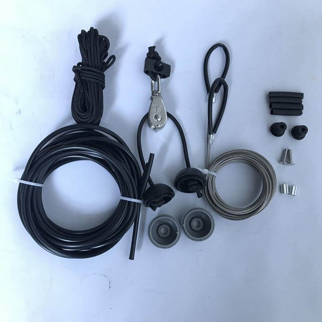 Kayak Boat Tail Rudder Direction Foot Control Accessories Fishing Boat Rudder Steering System Parts Kayak Rudder Tool Kit