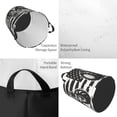 thumbnail image 2 of Sikiie American Tractor Print Round Dirty Clothes Basket, Waterproof Standing Foldable Storage Basket, for Laundry Room, Bedroom, Bathroom Storage-Medium, 2 of 6