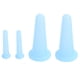thumbnail image 3 of Copa De Masaje, Conveniente Y Práctico Juego De Ventosas No Irritantes Para La Nariz Para Masajear La Cara, El Cuello Y El Cuerpo Para Los Ojos Para Aliviar El Hombro Trasero Octpeak Azul 2 Grandes 2 Pequeños, 3 of 8