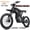GT73 85Miles, variant on 3000W(Peak)37MPH Electric Dirt Bike for Teens Adults,14"/12" Fat Tire Off-Road EBike with 48V23AH Removable Battery,Hydraulic Brakes,Steel Frame Mountain Trail for Age 13+UL2849