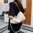 thumbnail image 1 of Bolso de moda para mujer, bolso grande para mujer, bolsos de mano, bolso de mano de PU, bolso de hombro (blanco), 1 of 6
