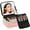 01-Pink, variant on Makeup Bag with LED Mirror, Travel Makeup Case for Women and Makeup Artists Organizer Large Make Up Bags with Light Up Mirror, 3 Color Lights, Adjustable Dividers and Brush Holder