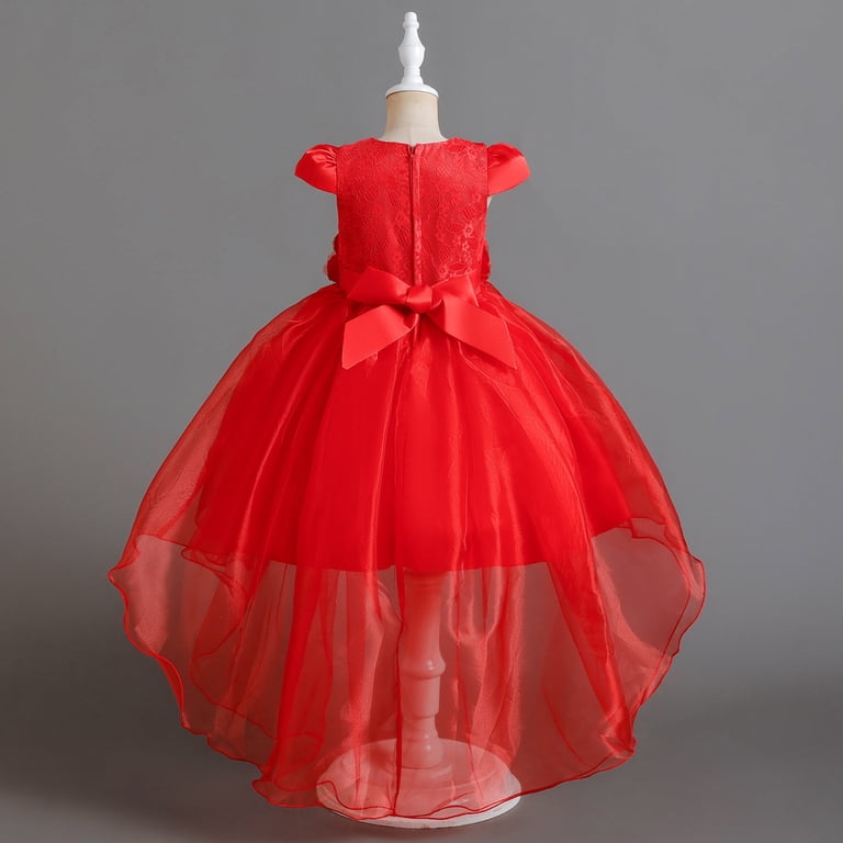 green emerald velvet dress Long Sleeves Lace Little Wedding Guest Tulle Unique A-line Flower Girl –  SposaBridal