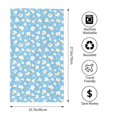 thumbnail image 2 of Balery Blue Popcorn Toalla de Microfibra Premium con Estampado – 27.5x16 pulgadas, Alta Absorción, Suave y Aterciopelada, Secado Rápido, 2 of 6