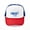Red/Blue/White, variant on CafePress - Greek Flag Opa1 - Adjustable Unisex Printed Trucker Hat with Mesh Back