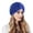 Blue, variant on beishanbush Baseball Caps Women Braid Turban Hats Cancer Cap Hair Bonnet Head Scarf Wrap Cover Hat Black