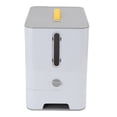 thumbnail image 4 of Distributeur de Nourriture pour Animaux, Récipient Multifonctionnel pour Nourriture Sèche avec Bol, Récipient de Stockage pour Nourriture pour Chats Intérieur Extérieur, 4 of 7