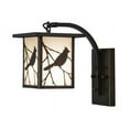 thumbnail image 6 of Meyda 87906 6.5 in. Hyde Park Song Bird Curved Arm Wall Sconce, Ca Craftsman, 6 of 6