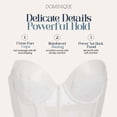 thumbnail image 2 of Dominique Alana Low Back Strapless Longline Bra 13” Drop Convertible Straps - Lingerie for women, 2 of 6