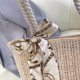 thumbnail image 4 of Bolsa De Hombro Bolso de compras de moda para mujer, bolso de verano de paja, bolso de playa tejido Simple para mujer Ehuebsd Para Estrenar, 4 of 8