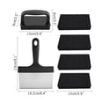 thumbnail image 3 of BAOPAI Premium Stainless Steel Barbecue Grill Cleaning Tool Set with Heavy Duty Scraper and Brushes for Effective Removal of Stubborn Grime and Easy Hanging Storage, 3 of 9