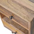 thumbnail image 6 of Lesuto Mini Classic Multi Oak-ish nightstand - Nordic Style, Wood, 2 Drawers, 6 of 11