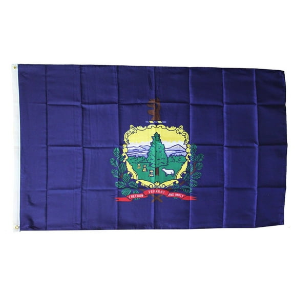 Vermont - 3'X5' Polyester Flag