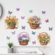 thumbnail image 1 of Adhesivos de pared de PVC autoadhesivos con forma de tulipán primaveral, 1 of 3
