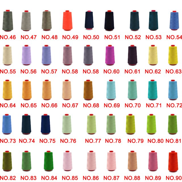 3000 Yards High Speed Sewing Thread Crafts Clothes Speed Sewing Thread Dress Making Cross-stitch Knitting Sewing Machine Polyester Line