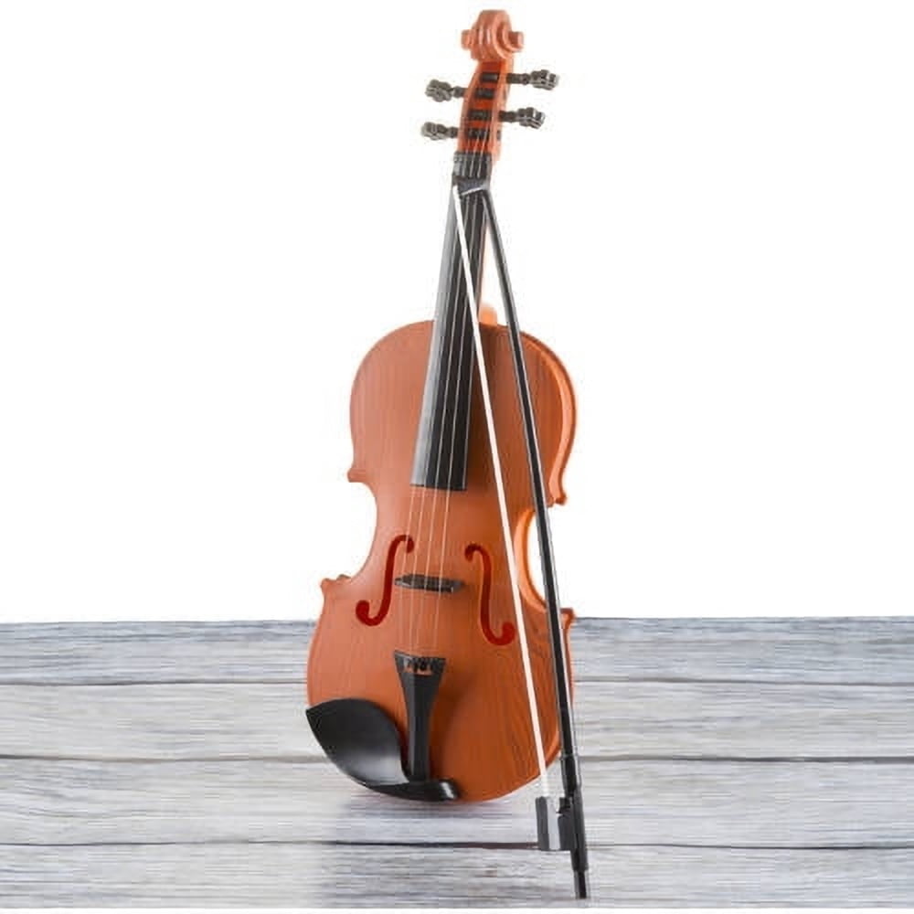 Kid’s Toy Violin with 4 Adjustable Strings by Hey! Play!