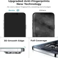 thumbnail image 2 of New 8K Oleophobic Coating Dust free Installation Screen Protector For iPhone 13 11 12 14 Pro Max 15 Plus XR X XS MAX Matte Glass For iPhone XS 2Pcs Matte Glass, 2 of 5