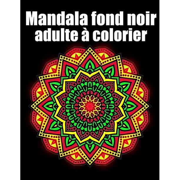 Mandala Fond Noir Adulte A Colorier 30 Fleurs Mandala Geant Sur Fond Noir Livre De Coloriage Mandala Fond Noir Adulte A Colorier 30 Fleurs Mandala Geant Sur Fond Noir Livre De Coloriage