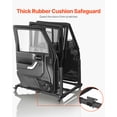 thumbnail image 4 of VEVOR Jeep Door Storage Cart, 4 Doors Moveable Storage Cart Rack with Thickened Rubber Cushion, Sturdy Car Door Holder Cart Fit for Jeep Wrangler JK JKU JL Gladiator, 4 of 9
