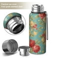 thumbnail image 2 of 20 Oz Pioneer Flower Coffee Tumbler Double Wall Insulated Stainless Steel Water Bottle | Metal Reusable Thermoses Flask with Cup Cap | Leak & Sweat Proof with Anti-Dust Lid, 2 of 7
