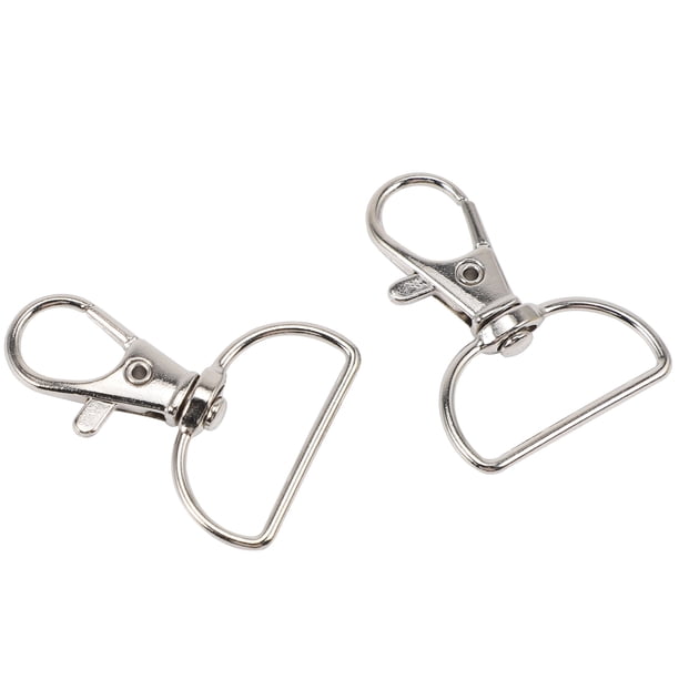 30 Pieces Twist Locks Lanyard Snap Hooks, Premium Keychain Clip