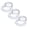 3PCS, variant on 2 Inch Clear Silicone Umbrella Hole Plug & Cap Set, Standard Size Patio Table Hole Replacement for Outdoor Glass/Acrylic Tables 2PCS