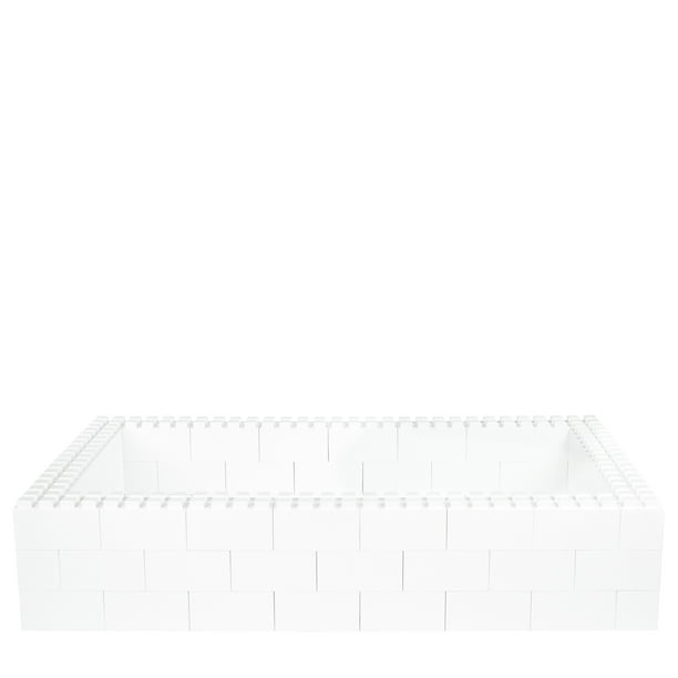 EverBlock Twin Bed Surround Kit 4’ 6" x 7’ 6” x 1’ 6” Modular Beds