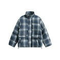 thumbnail image 2 of Maoxin Men's Jacket Men's Casual Loose Fitting Long Sleeved Hooded Jacket Long Sleeve Hoodless Casual Outwear Jackets Blue L, 2 of 8