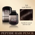 Root Touch-Up Color Stick, Temporary Gray Hair Coverage with a Comb ...