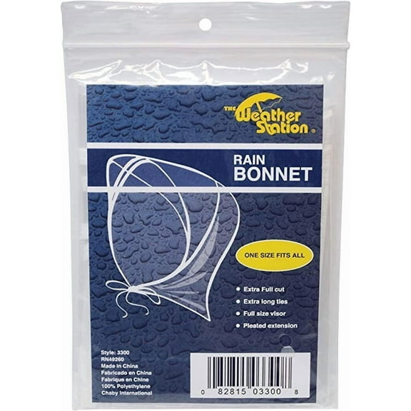 Chaby 3300 Clear Rain Bonnet
