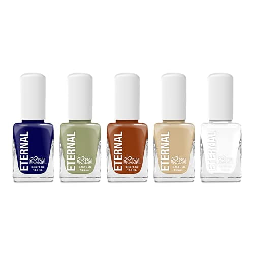 Eternal 5 Collection Juego de 5 esmaltes de uñas Eternal Cosmetics Planet Earth