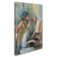 thumbnail image 2 of Trademark Fine Art 'Young Girls At The Piano' Canvas Art by Renoir, 2 of 3