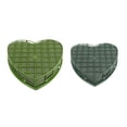 thumbnail image 2 of AOOOWER Wedding Car Heart Shape Flower Foam Cage Box with Suction Cup Green Styrofoam Wet Floral Block Artificial Mud Florist Arrangements Party Decoration, 2 of 3
