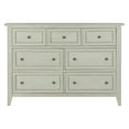 thumbnail image 6 of Magnussen Raelynn 7 Drawer Dresser in Weathered White, 6 of 6