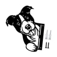 thumbnail image 4 of DYNWAVECA Silhouette d'Animal en Métal pour Décoration Extérieure Jardin Balcon Extérieur Chien, 4 of 9