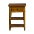 thumbnail image 4 of Lake House Medium Brown Chair Side Table, 4 of 4