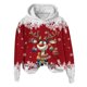 thumbnail image 4 of WILLBEST Sudadera con Capucha Oversize para Mujer, Estilo Casual, con Estampado Navideño de Ciervos con Cabeza Grande y Copos de Nieve, Cuello Redondo, Manga Larga y Diseño Ligero Chica​​, 4 of 4