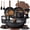 27 Pcs Black, variant on Carote 24-Piece Nonstick Cookware Set, Pots and Pans Set with Detachable Handle, Induction Compatible, Oven & Dishwasher Safe, Black