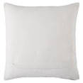 thumbnail image 2 of Nikki Chu by Jaipur Living Cymbal Indoor/ Outdoor Geometric Teal/ Cream Poly Fill Pillow (18" Square), 2 of 4